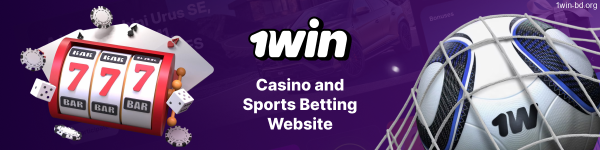 1Win Casino and Sports Betting website