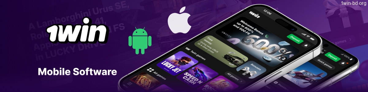 1Win Mobile Apps for Android and iOS