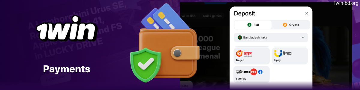 Depositing funds into your 1Win balance