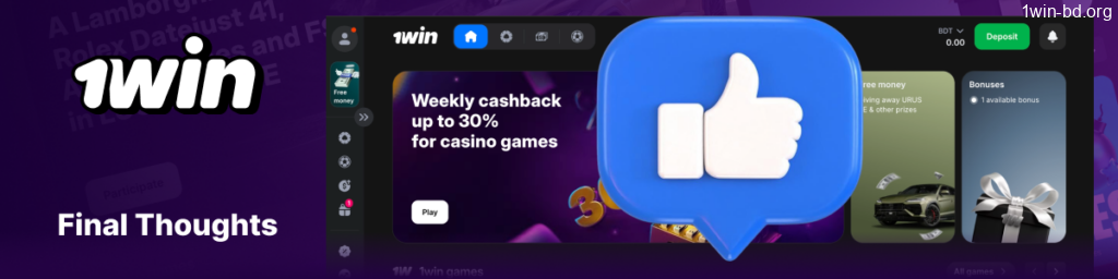 Summary of 1win registration for new users
